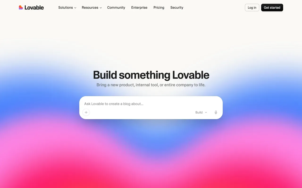 Скріншот Lovable
